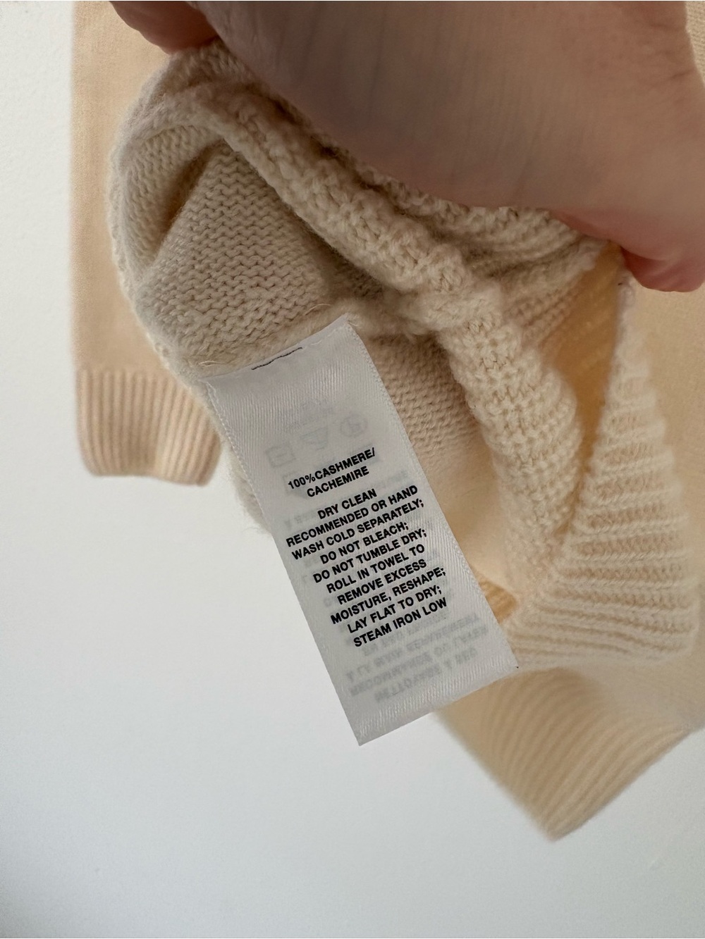 LAFAYETTE 148 New York Ivory Cashmere Long Sleeve Bateau Neckline Sweater XS - Picture 8 of 8